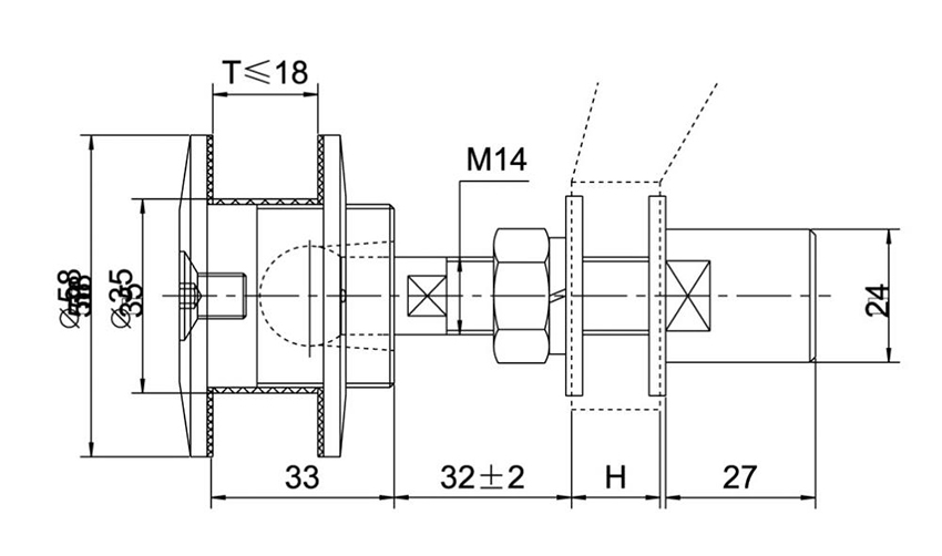 HH-T12驳接头